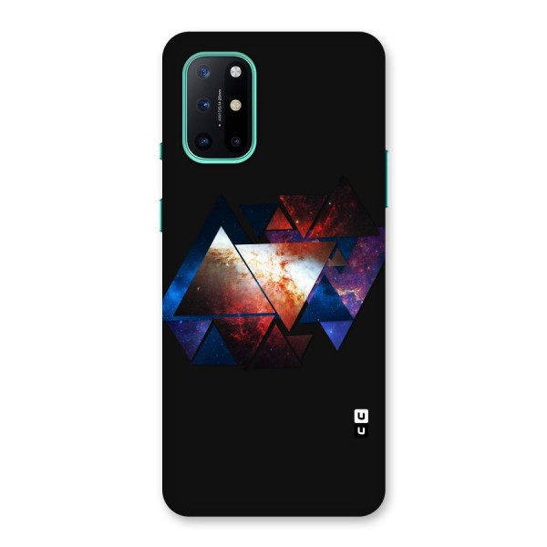 Fire Galaxy Triangles Back Case for OnePlus 8T