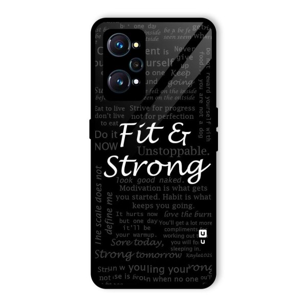 Fit And Strong Glass Back Case for Realme GT 2