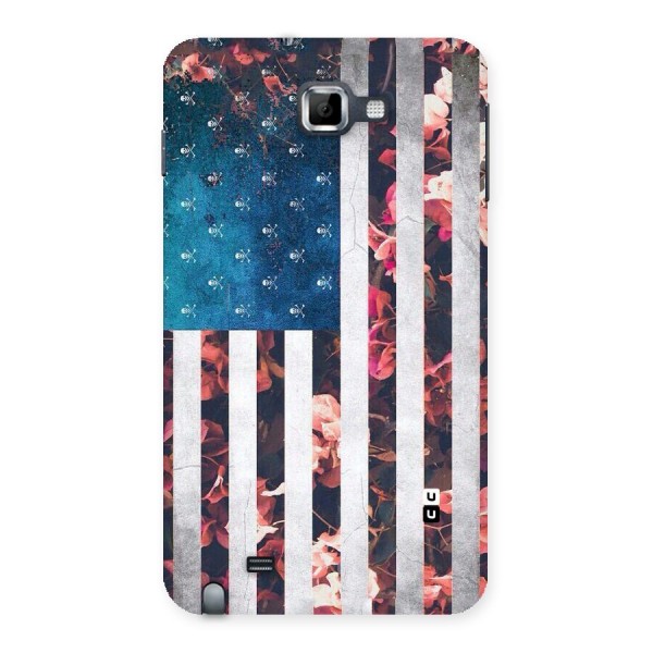 Flag Stripes Back Case for Galaxy Note