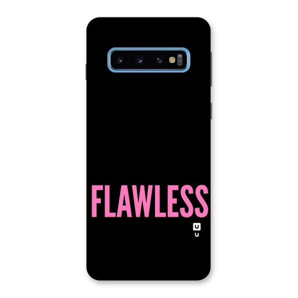 Flawless Pink Design Back Case for Galaxy S10