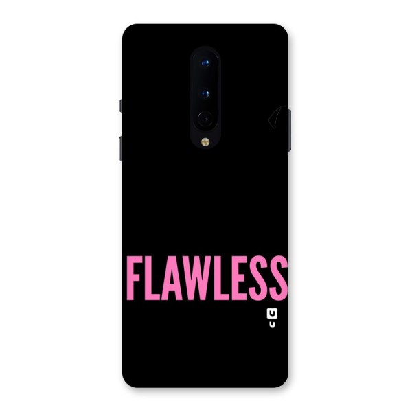 Flawless Pink Design Back Case for OnePlus 8