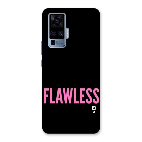 Flawless Pink Design Back Case for Vivo X50 Pro