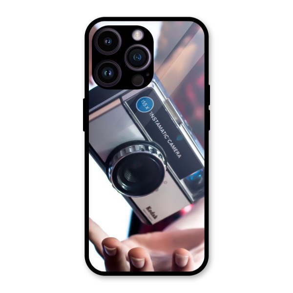 Floating Camera Glass Back Case for iPhone 14 Pro Max