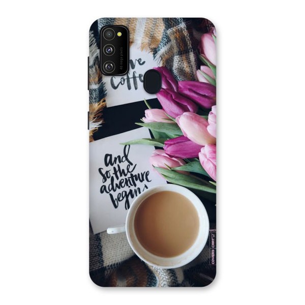 Floral Adventure Back Case for Galaxy M21