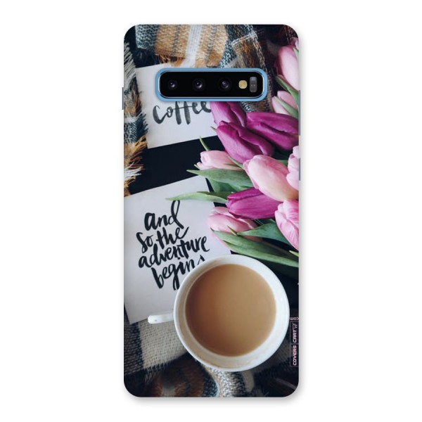 Floral Adventure Back Case for Galaxy S10 Plus