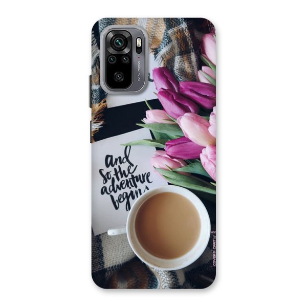 Floral Adventure Back Case for Redmi Note 10