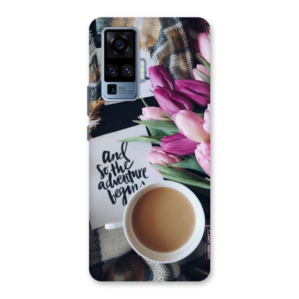 Floral Adventure Back Case for Vivo X50 Pro