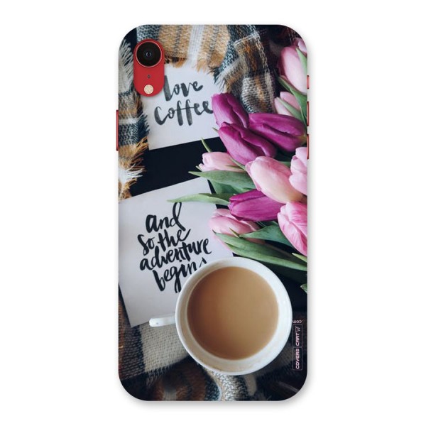 Floral Adventure Back Case for iPhone XR