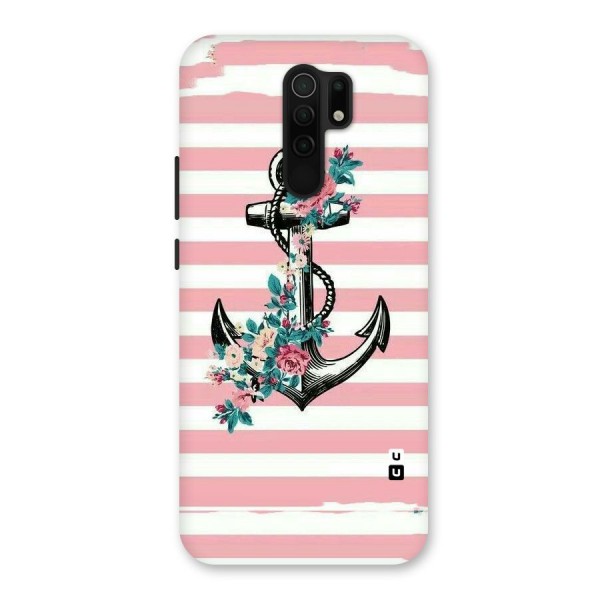 Floral Anchor Back Case for Redmi 9 Prime