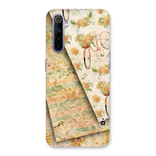 Floral Bicycle Back Case for Realme 6