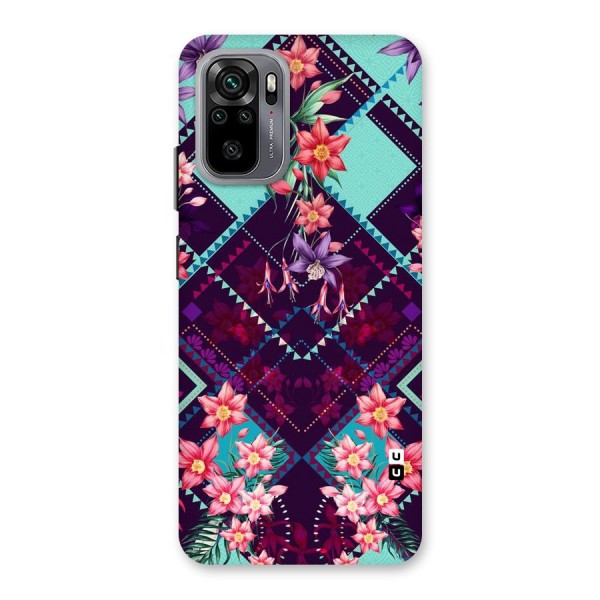 Floral Diamonds Back Case for Redmi Note 10