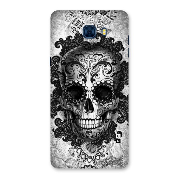 Floral Ghost Back Case for Galaxy C7 Pro