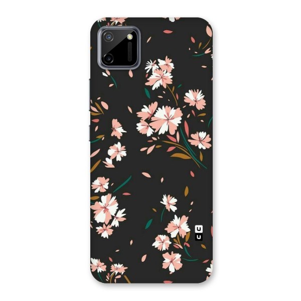 Floral Petals Peach Back Case for Realme C11