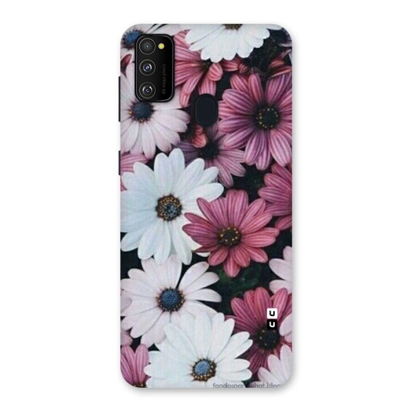 Floral Shades Pink Back Case for Galaxy M21