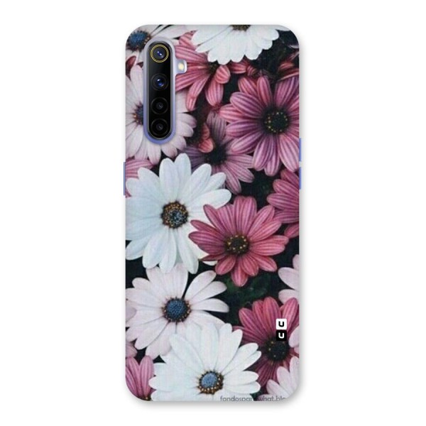 Floral Shades Pink Back Case for Realme 6