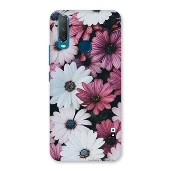 Floral Shades Pink Back Case for Vivo Y12