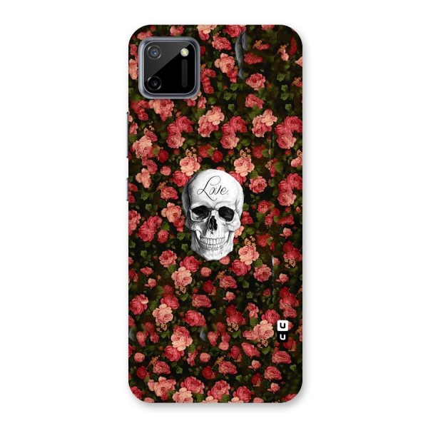 Floral Skull Love Back Case for Realme C11