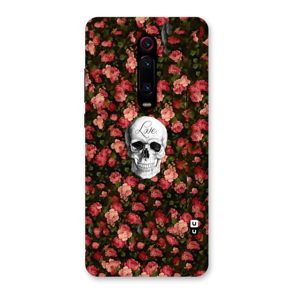 Floral Skull Love Back Case for Redmi K20 Pro