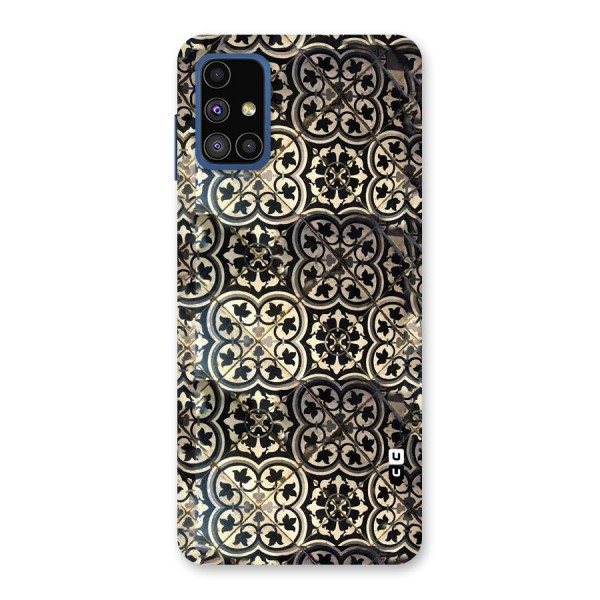 Floral Tile Back Case for Galaxy M51