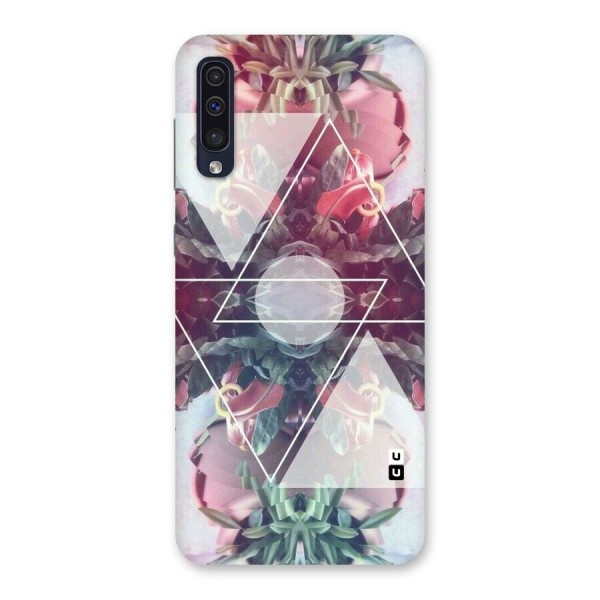 Floral Triangle Back Case for Galaxy A50