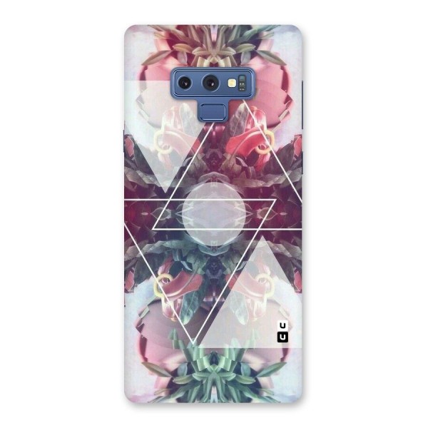 Floral Triangle Back Case for Galaxy Note 9