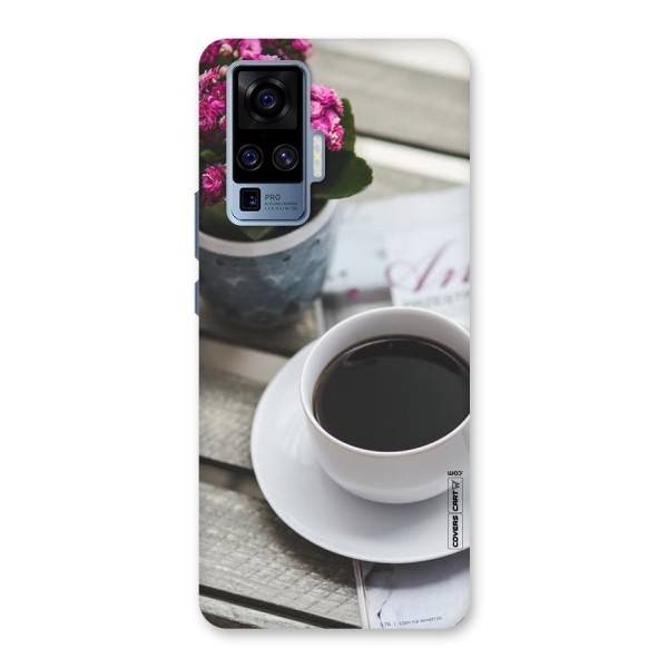 Flower And Blend Back Case for Vivo X50 Pro