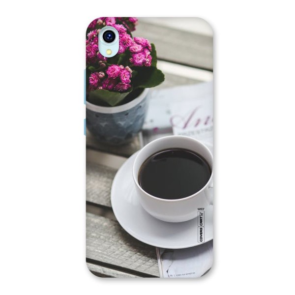 Flower And Blend Back Case for Vivo Y1s