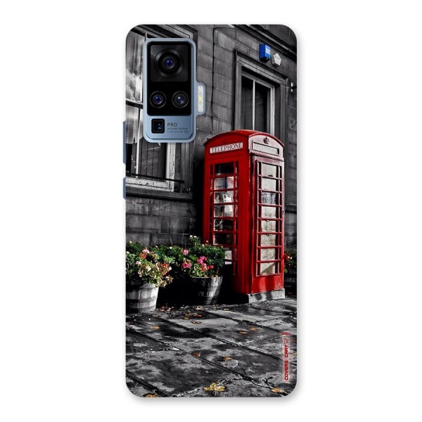 Flower And Booth Back Case for Vivo X50 Pro