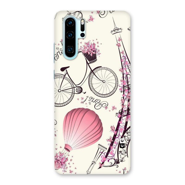 Flower Clipart Design Back Case for Huawei P30 Pro