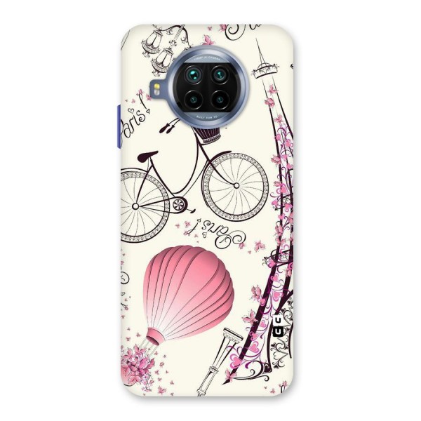 Flower Clipart Design Back Case for Mi 10i