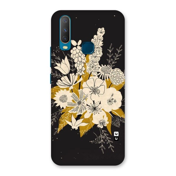 Flower Drawing Back Case for Vivo U10