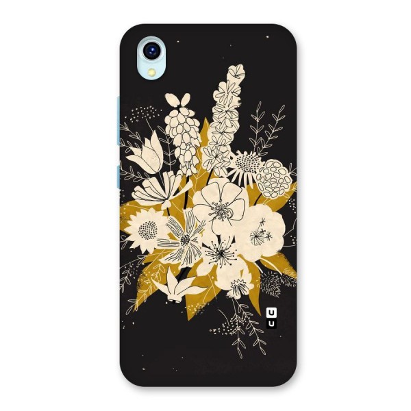 Flower Drawing Back Case for Vivo Y1s