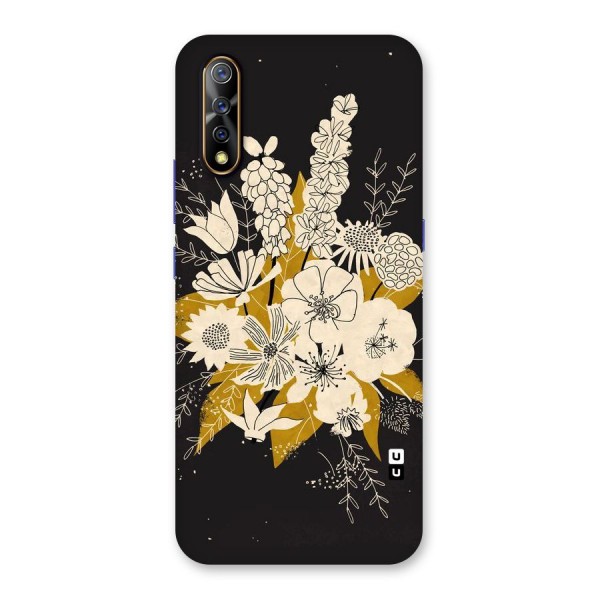 Flower Drawing Back Case for Vivo Z1x