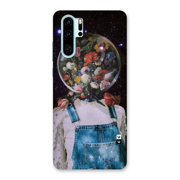 Flower Face Back Case for Huawei P30 Pro