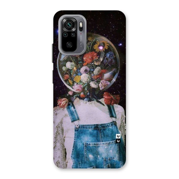 Flower Face Back Case for Redmi Note 10