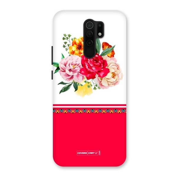 Flower Fusion Back Case for Redmi 9 Prime