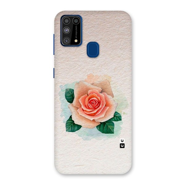 Flower Water Art Back Case for Galaxy M31