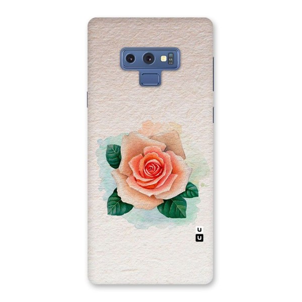 Flower Water Art Back Case for Galaxy Note 9