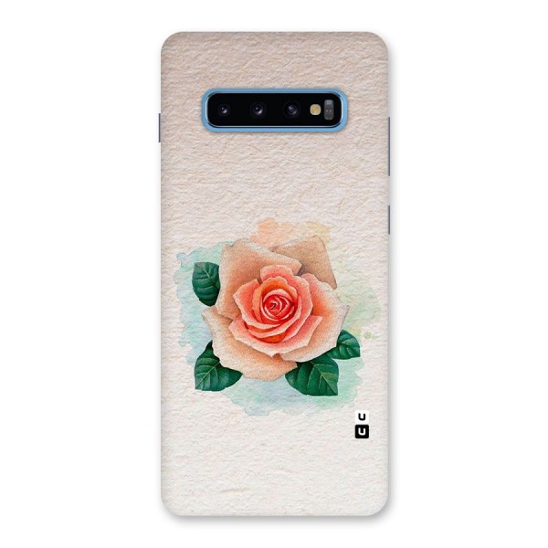 Flower Water Art Back Case for Galaxy S10 Plus