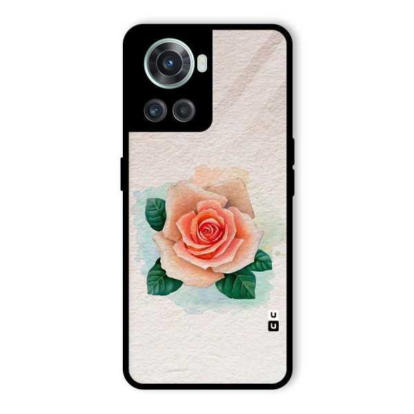 Flower Water Art Glass Back Case for OnePlus 10R