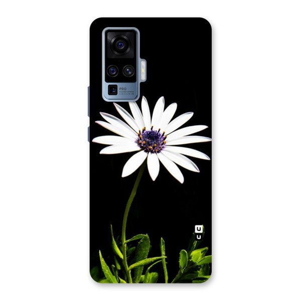 Flower White Spring Back Case for Vivo X50 Pro