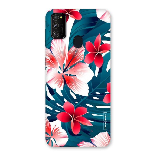 Flower design Back Case for Galaxy M21