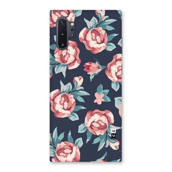 Flowers Painting Back Case for Galaxy Note 10 Plus