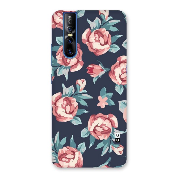 Flowers Painting Back Case for Vivo V15 Pro