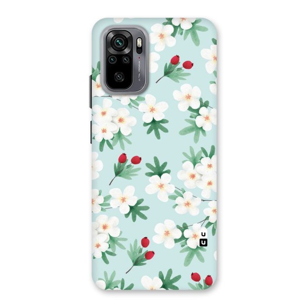 Flowers Pastel Back Case for Redmi Note 10