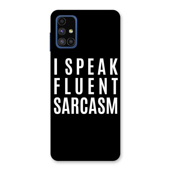 Fluent Sarcasm Back Case for Galaxy M51