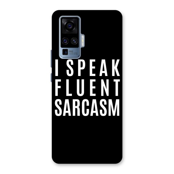 Fluent Sarcasm Back Case for Vivo X50 Pro