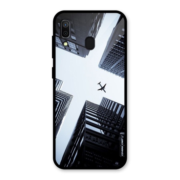 Fly Perspective Glass Back Case for Galaxy A30