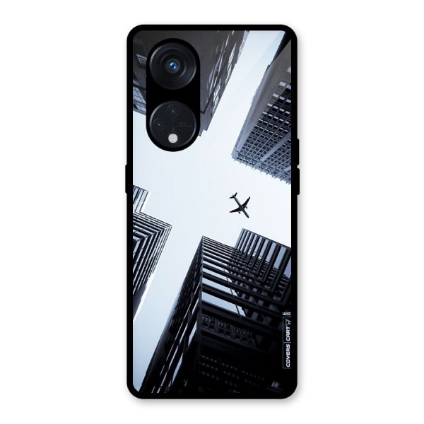 Fly Perspective Glass Back Case for Reno8 T 5G