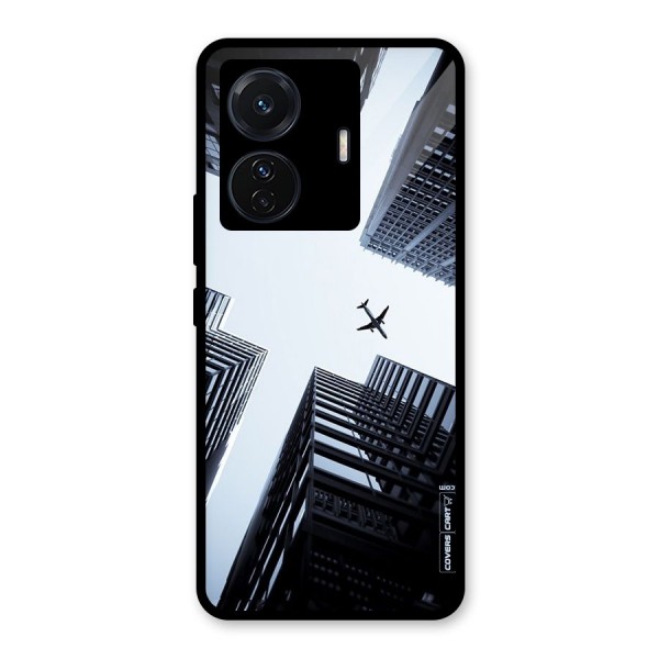 Fly Perspective Glass Back Case for Vivo T1 Pro